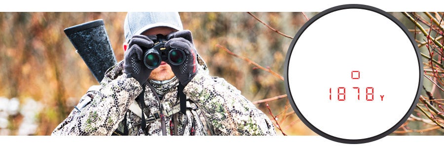 Rangefinder Binocular with 10-1900 Yard Range*